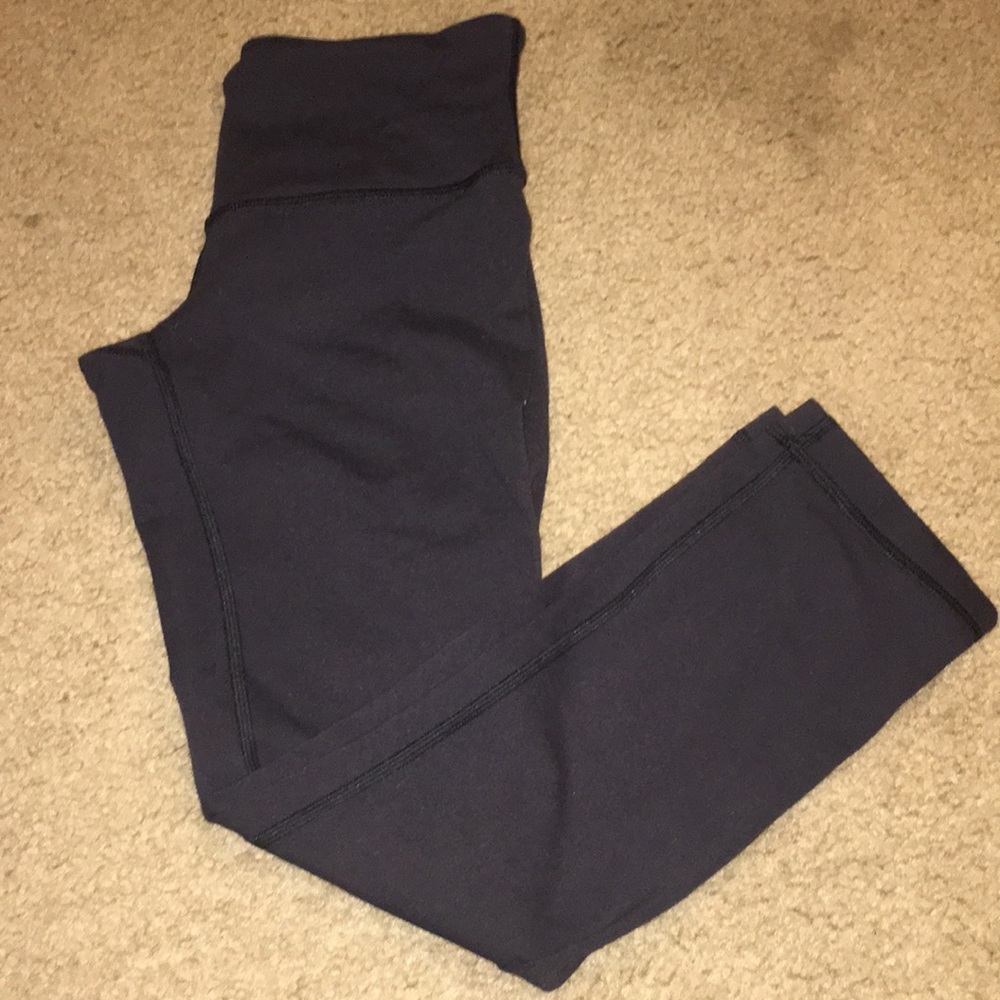 Capris black wonder under lululemons